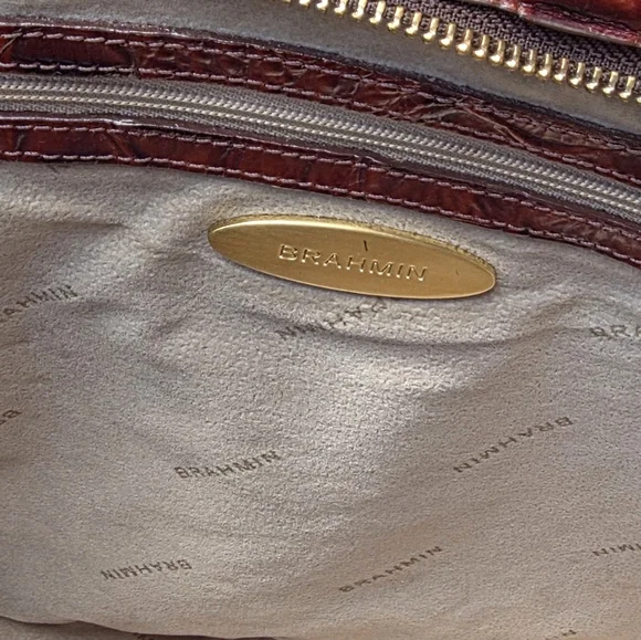 Brahmin Asher Medium Tote Pecan Melbourne - Picture 13 of 16